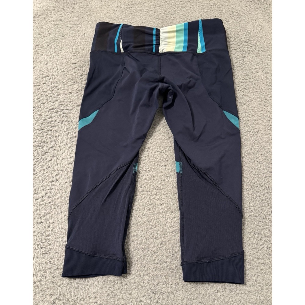 Lululemon Core Kicker‎ Crop Leggings 4 Workout Yoga Gym - Picture 8 of 9